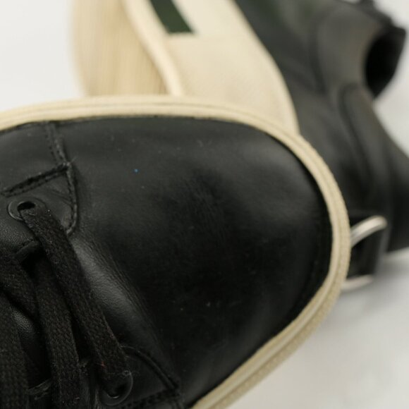 Kendall Kylie Tyler Womens Platform Sneaker Size 7.5 Black Leather Shoe Lace Up - Picture 9 of 12